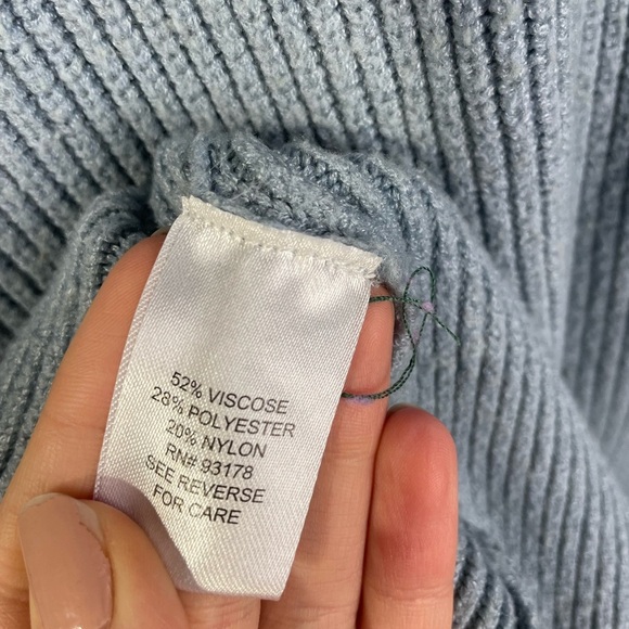 Workshop Blue Sweater Medium Women’s - Picture 3 of 7